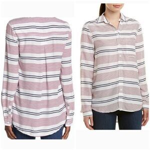 Beachlunchlounge collection striped button down small